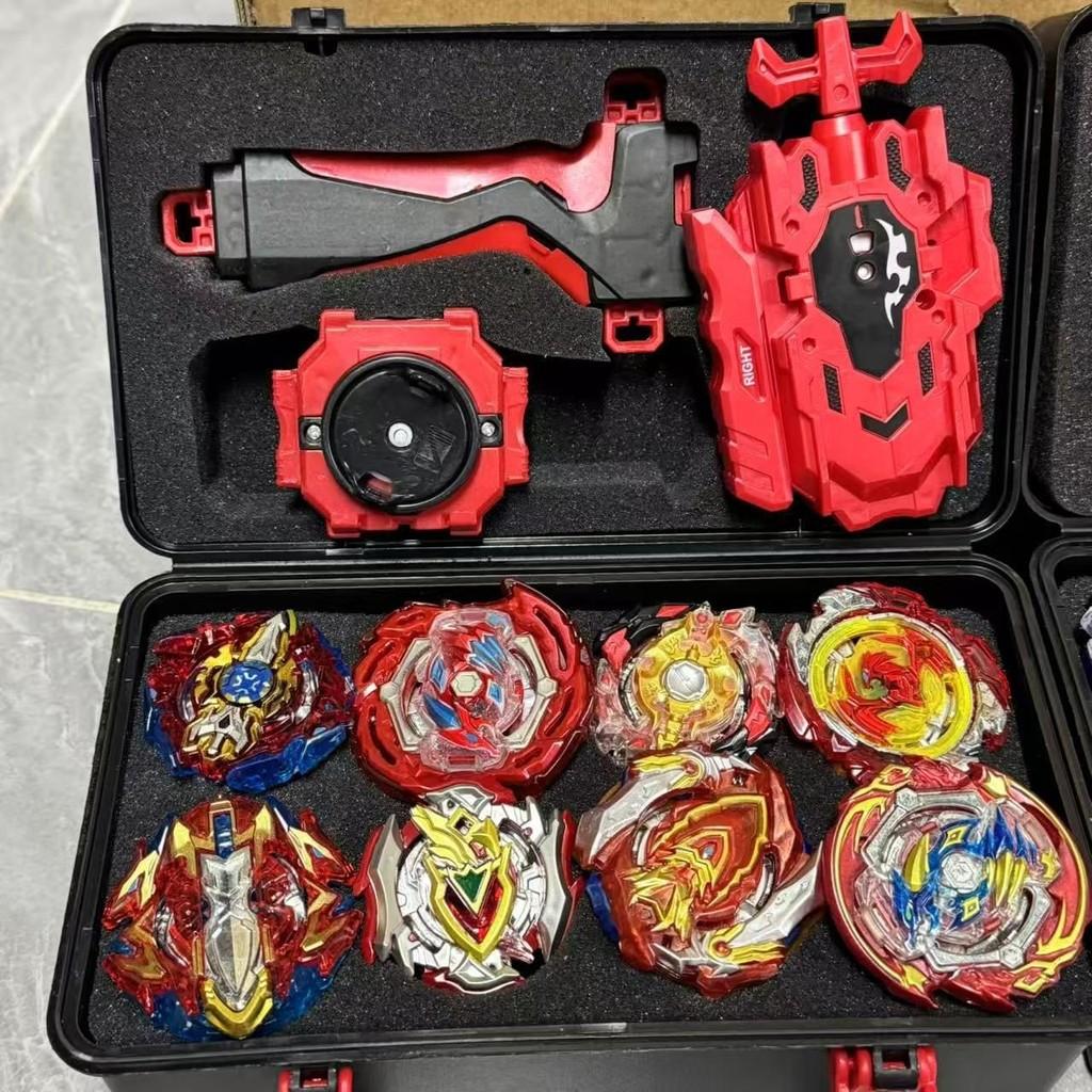 Hit Battle Toy for Kids - Hurricane CX Burst Beyblade Set, Complete with Attack Battle Plate and Launcher
