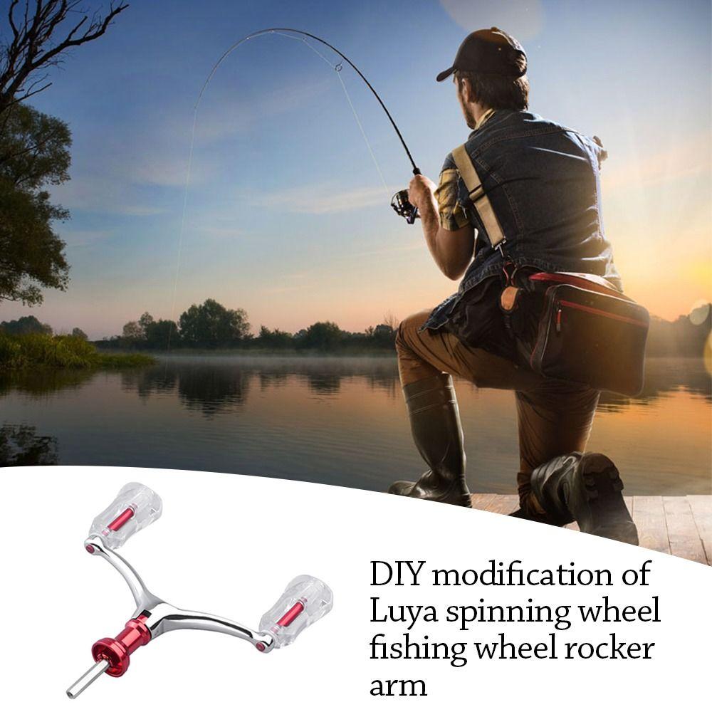Aluminum Alloy Double Grip Handle Foldable Handlebar Replacement Reel For 1000-4000 Model