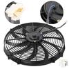 Car Air Conditioner Electric Fan 16in 10 Blades Push Pull Modification Replacement for Trucks RVs DC 12V