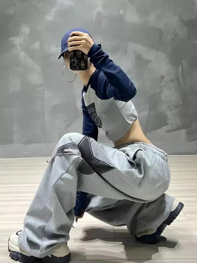 Girls' Pants ,Sports And Casual Straight Wide,Leg Sweatpants