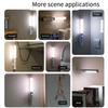 Smart Motion Sensor Night Light Rechargeable Portable LEDCabinet Closet Light Handheld Mode Lighting for Car Home Wardrobe Decor