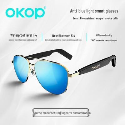 Y101 Smarte Bluetooth-Brille: Wasserdicht, Schweißfest, Sprachanruf, Blaulichtfilter, Luftleitung.