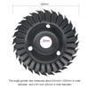KKmoon 1 Stück Winkelschleifer Schleifscheibe 28 Zähne Holz Schleifscheibe Schleifscheibe Holzbearbeitung Holz