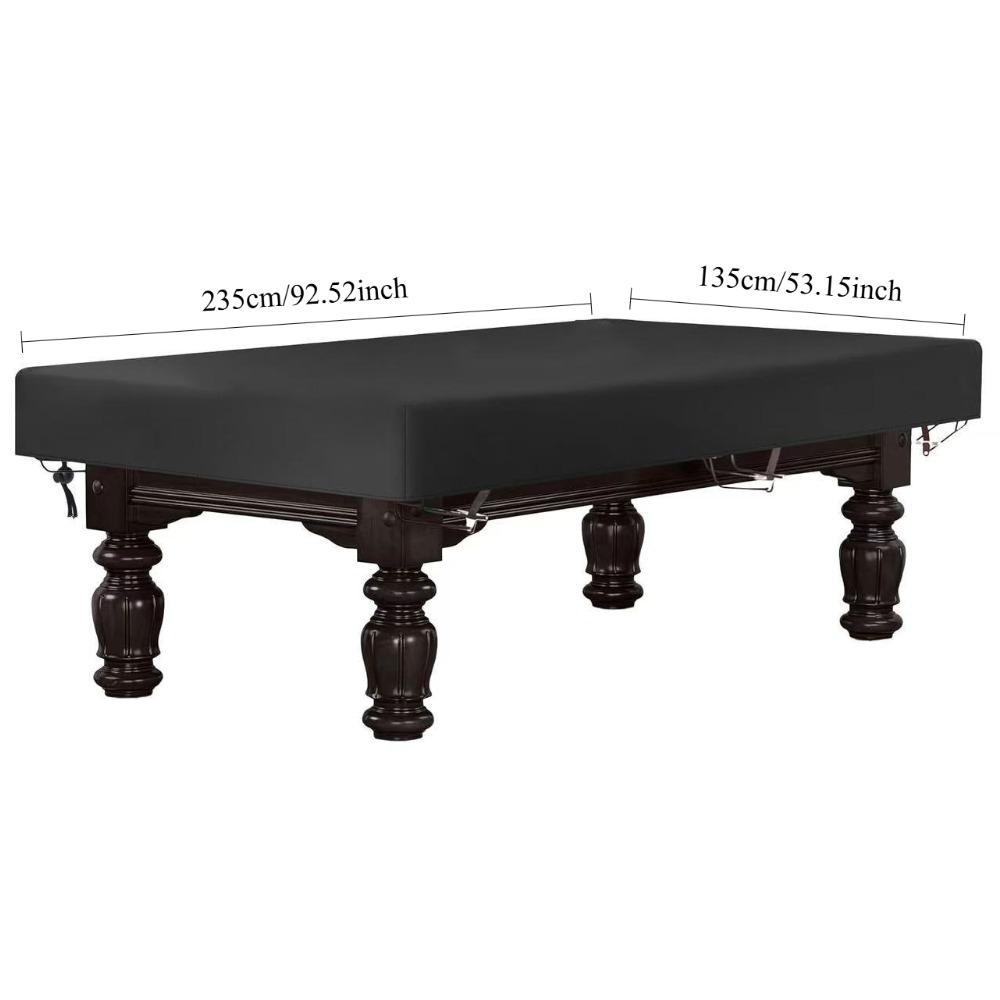 Outdoor Pool Table Cover Oxford Cloth Waterproof Dustproof Billiard Table Protective Shield