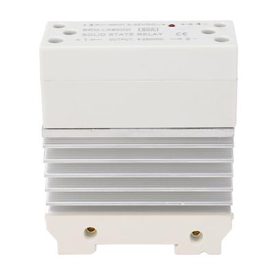 Solid State Relay 80A 3‑32VDC Input 5‑220VDC Output 35MM Rail Mounting DC To DC SSR with Heatsink