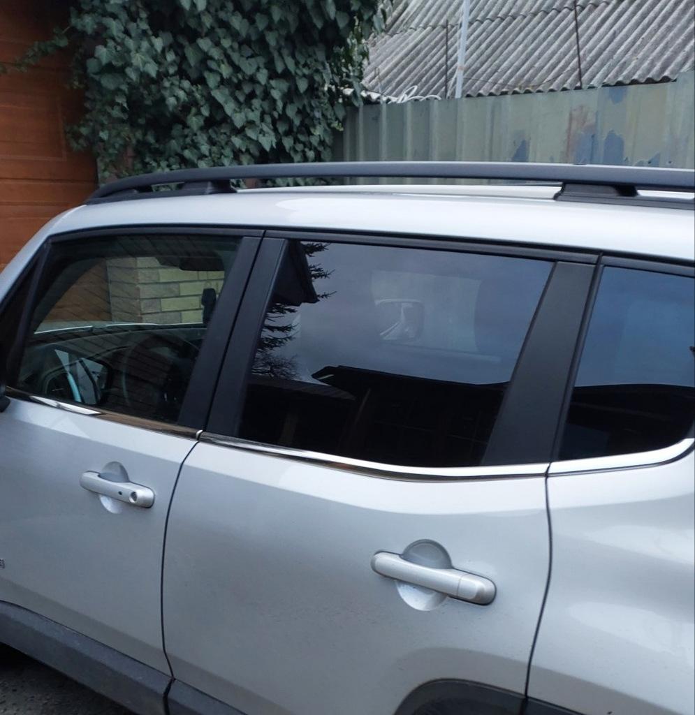 

Окантовка скла (6 шт, нерж.) OmsaLine - Італійська нержавіюча сталь для Jeep Renegade