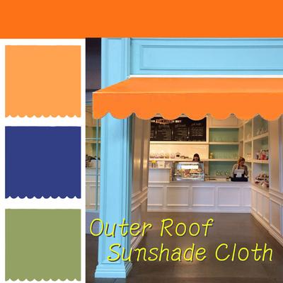 Waterproof Top Cover Canopy Replacement for Garden Patio Courtyard Outdoor Canopy Awning Sun Shade Shelter Fabric Cover
