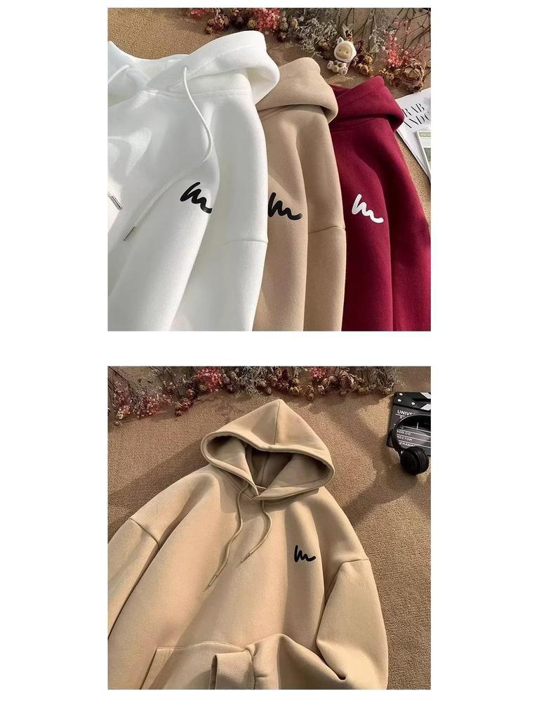 Unisex Oversized Korean-Style Hoodie - Spring/Autumn 2024 Collection