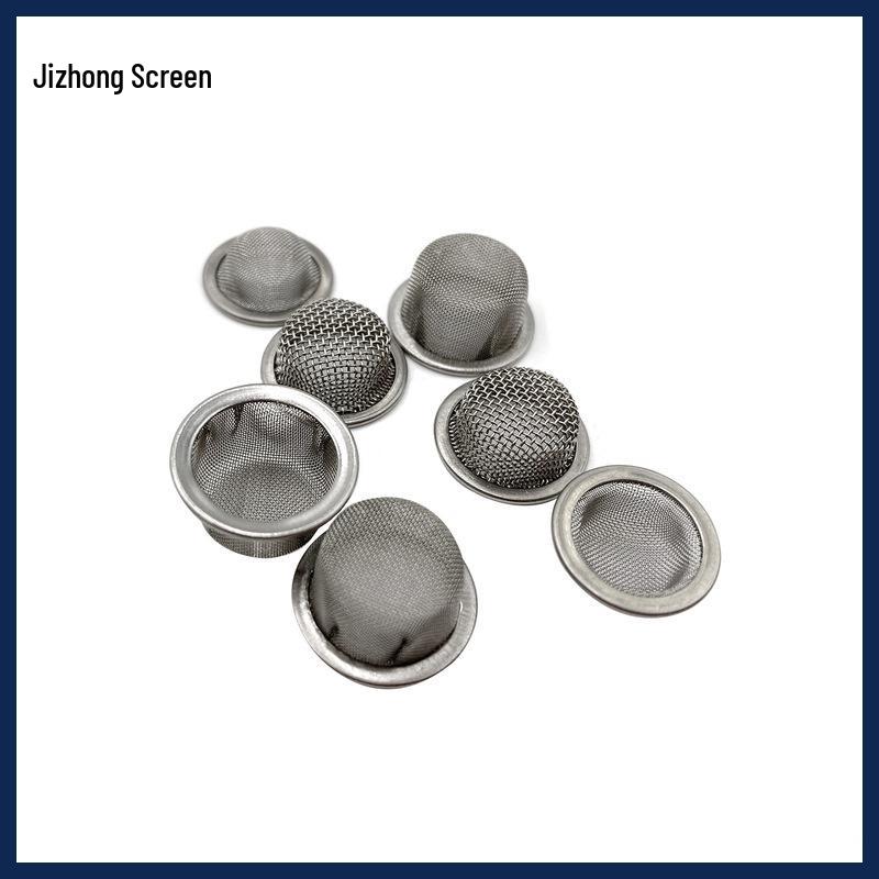 Stainless Steel Round Edge Filter Screen Cap for Water and Oil Pipe Igniter