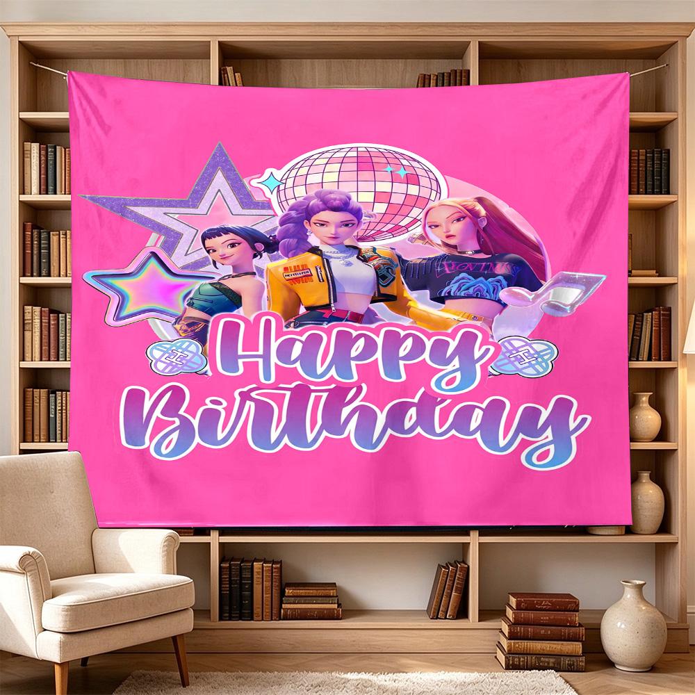 Huntress Power Squad Large Printed Wall Tapestry, Ideal Holiday Gifts, Room Decor for Dorm Bedroom Parties,Perfect Gift