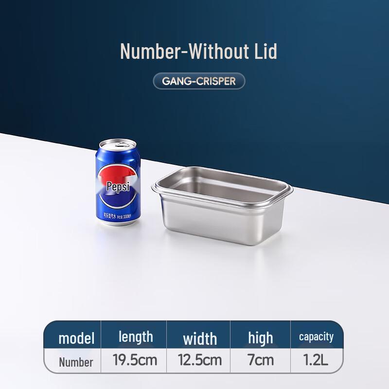 304 Stainless Steel Sealed Food Storage Container