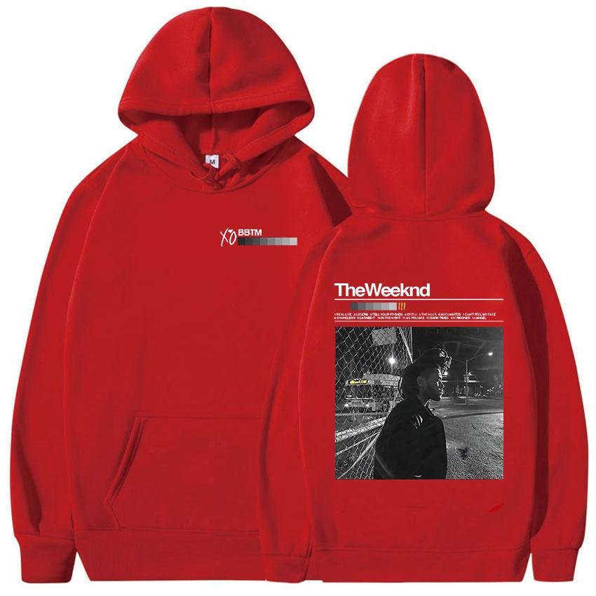 Limited The Weeknd XO Album 2025 Merch Hoodie Men's Retro Loose Fleece Clothing Sweatshirt Hip Hop Oversized Autumn/Winter Hoody