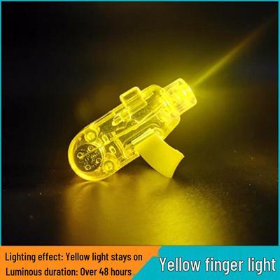 LED Finger Ring Party Lights (50-Pack)