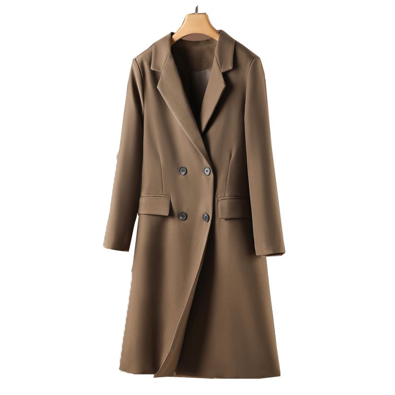 Fashionable and Comfortable British Style Loose Fit Coat for Women