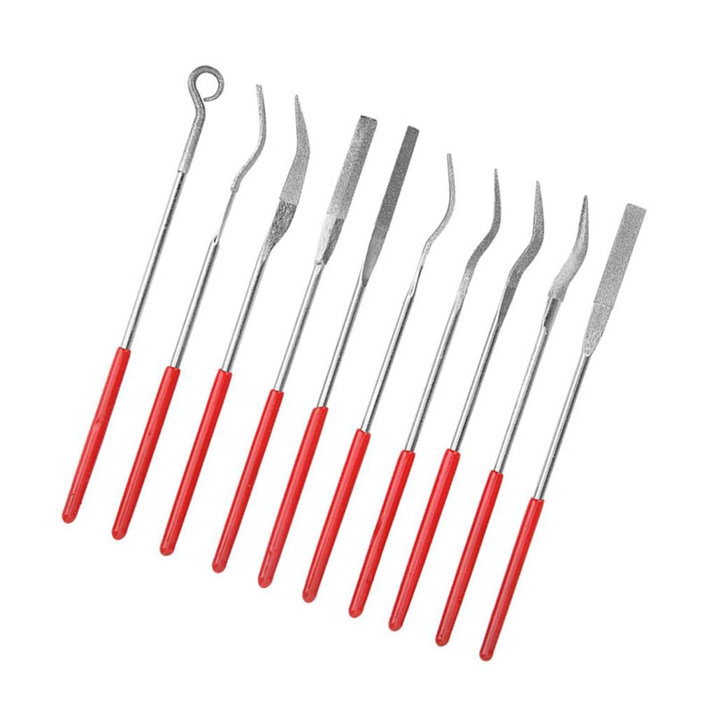 Diamond File Set Common Abrasive Special shaped Grinding Multi Function Manual Tools