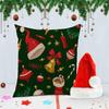 Cushion Covers Printed Cushion 30.48 Cm with Filler and Santa Cap Christmas Decorations for House