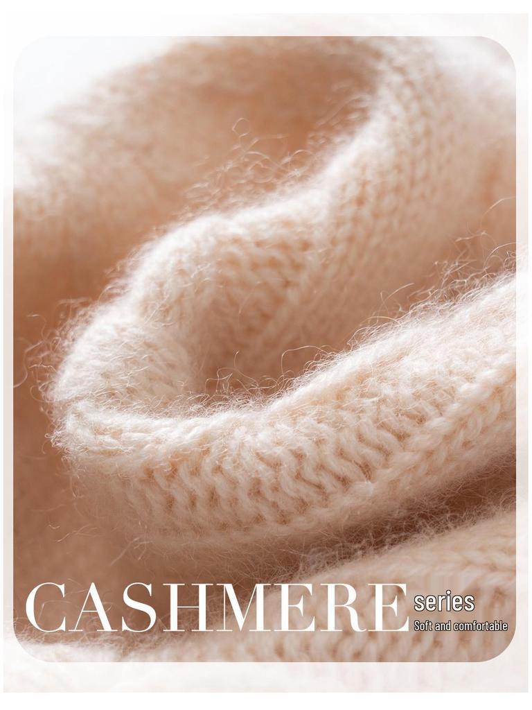 Children’s Cashmere Knit Hat: Cozy, Fashionable, and Warm with Ear Protection for Boys and Girls