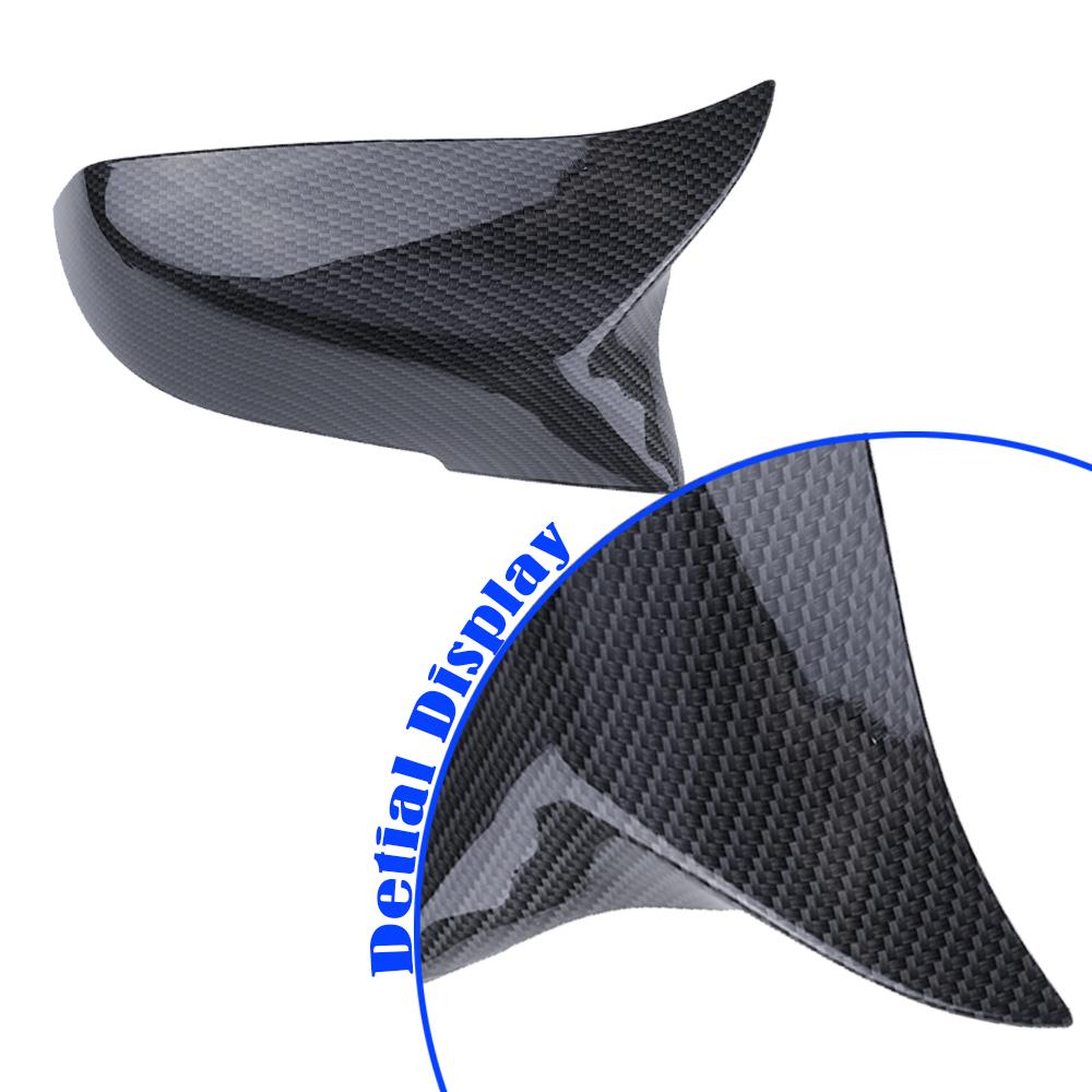 Side Mirror Cover Fit For BMW F20 F21 F22 F23 F30 F32 F36, X1 E84 F87 Car Accessories Rearview Wing Mirror