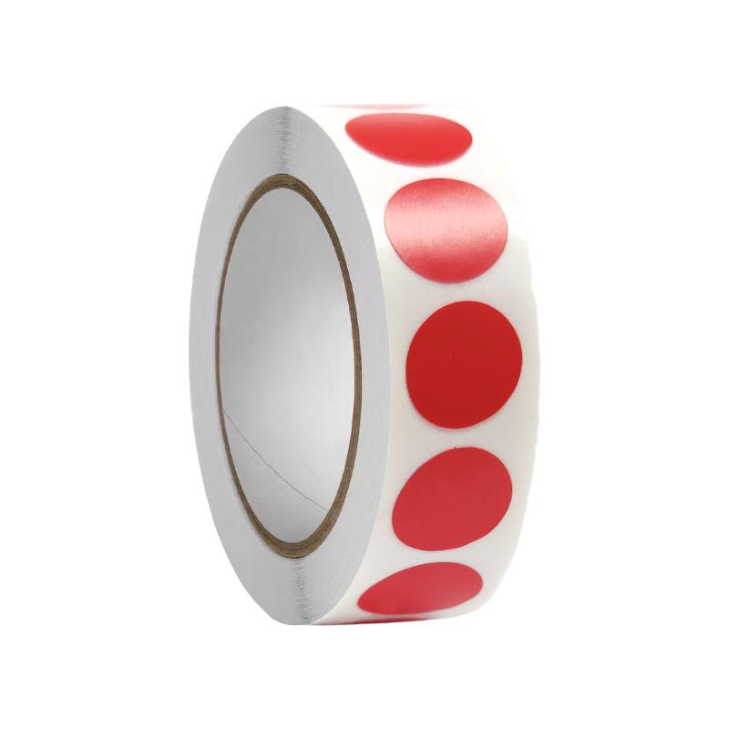 Colored Round Dot Labels, 13mm/19mm, Self-Adhesive Stickers for Coding and Classification