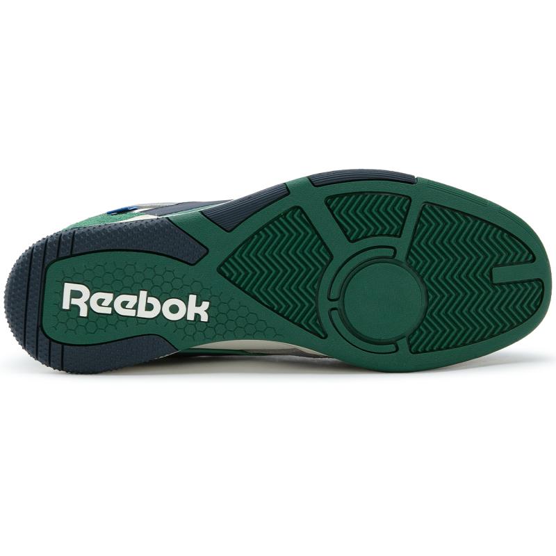 Nautica x Reebok BB4000 II Low Low-Top Vintage Basketballschuhe Unisex Weiß/Dunkelblau Sneaker 100245903