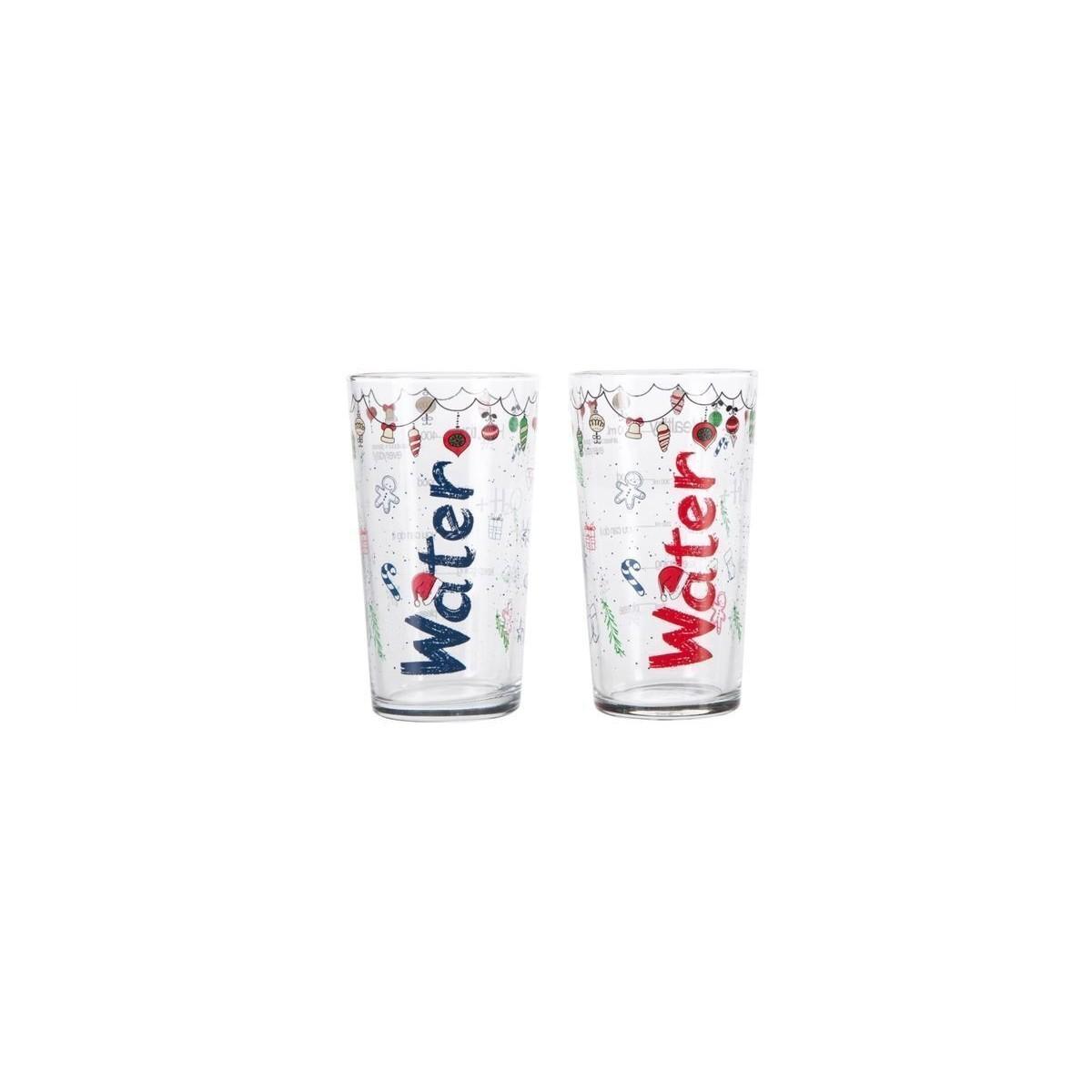 

Double New Year Concept Glass 570 Ml Kitchen Glass Standart білий