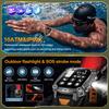 New 1400mAh Battery Smart Watch GPS Path Bluetooth Call 10ATM Waterproof Swim Sport Run Hiking Outdoors Military Smartwatch