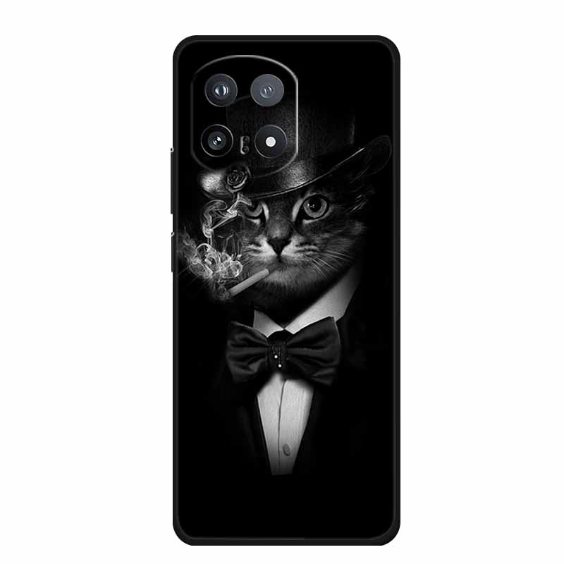 Coque For Vivo iQOO 15 5G Case 6.85" Animal Lion Tiger Cats Soft Silicone TPU Back Cover For Vivo iQOO 15 2025 Phone Cases Shell