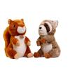 Cute And Soft Squirrel Raccoon Plush Toy For Kids Wholesale Animal Park Souvenir