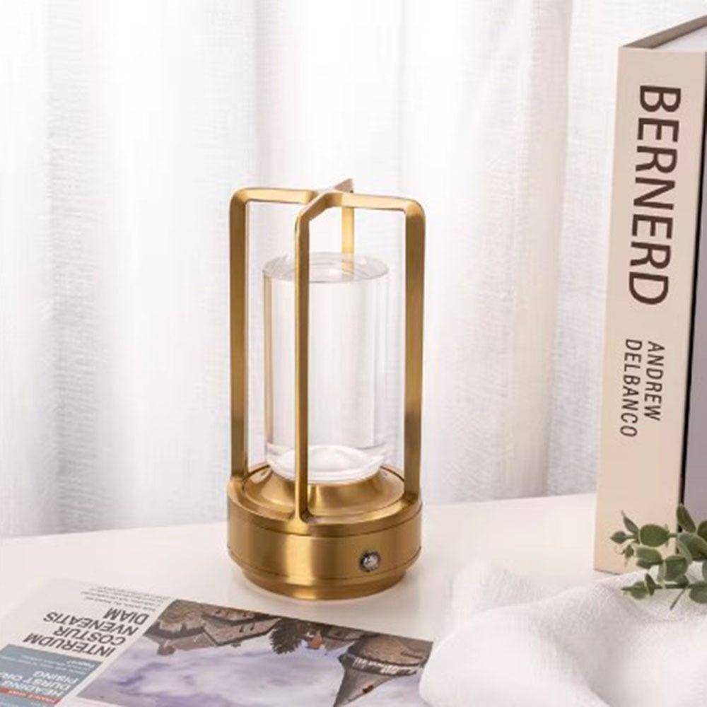 Rechargeable Led Table Lamp USB Bedside Lamp Industrial Style Atmosphere Night Light Desktop