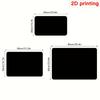 2D Flat 1pc Spring Floral Entrance Doormat with Non-slip Backing, Suitable for Entrance Doors, Bedrooms, Kitchens, and Bathroom Entrances as a