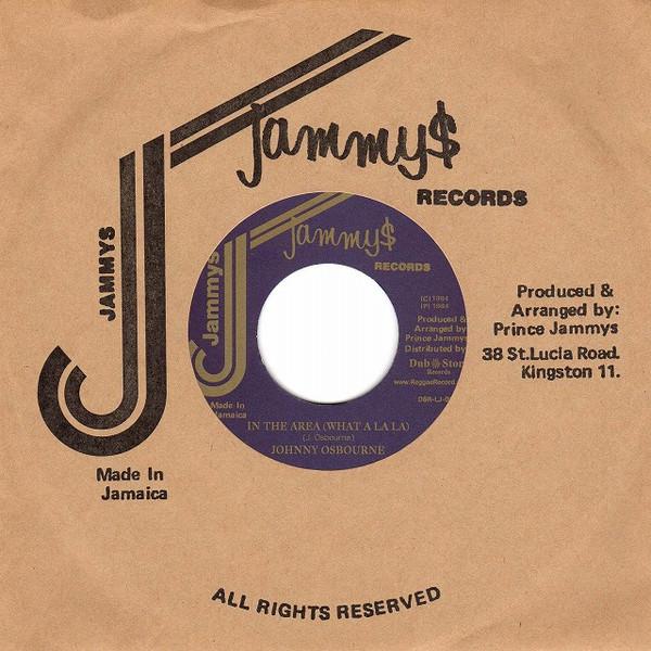 

7inch Record JOHNNY OSBOURNE - In The Area (What A La La) DSRLJ007 2010 Japan Reggae, Ska & Dub Used