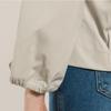 BCBG Hooded Button Windbreaker Jumper B5m3r105