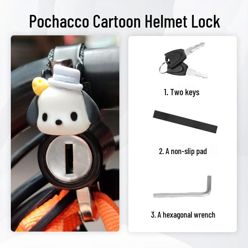 Anti-Theft Electric Bike Helmet Lock - Pry-Proof Fixed Hook for Bicycles