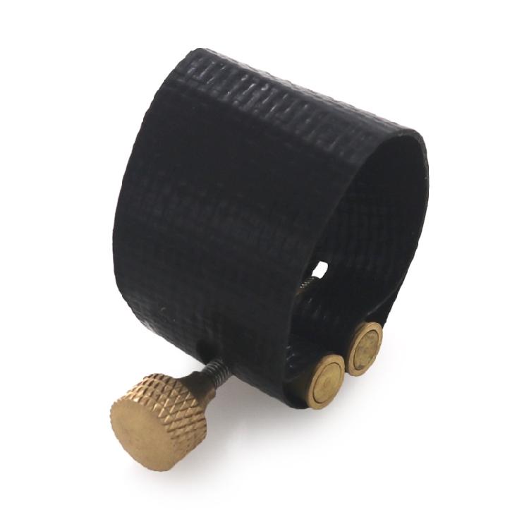 Alto Sax Clarinet Mouthpiece Ligature Saxophone Clip PU Single Screw Fastener