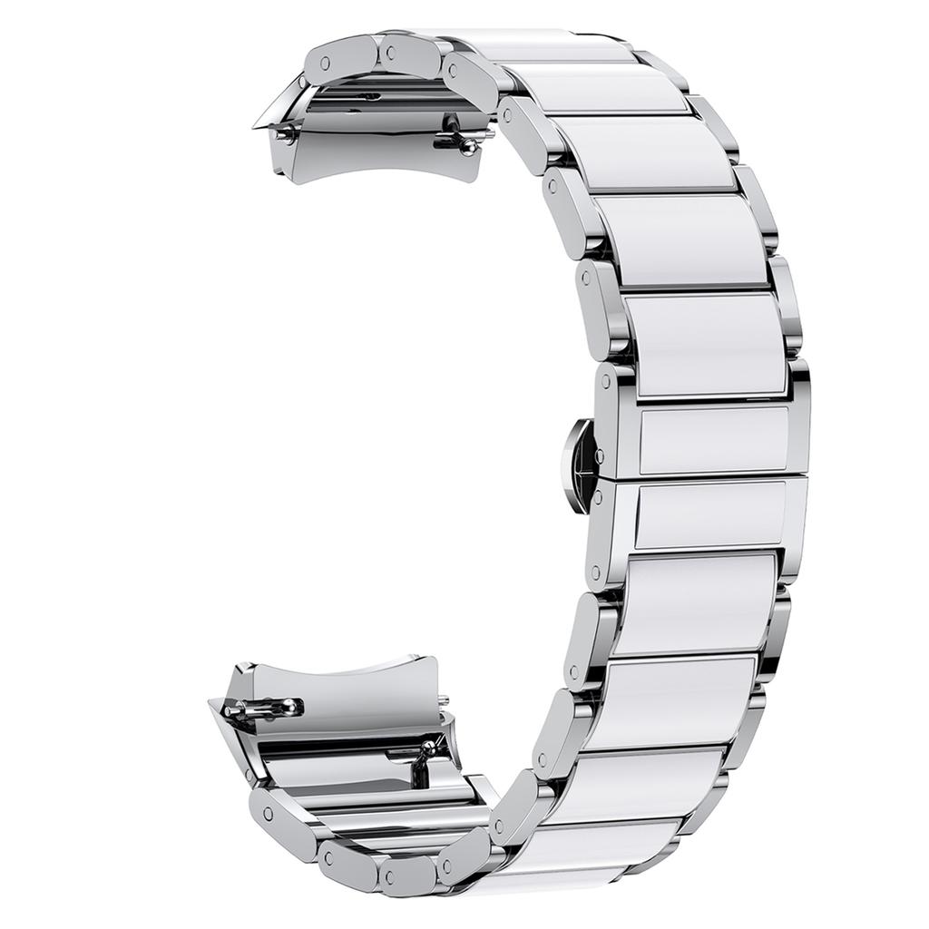 Pro Huawei Watch 5 42mm Řemínek k hodinkám Motýlková spona Pryskyřice Slitina zinku Keramický vzhled Řemínek