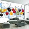 Modern Fresh Fruit Mural Wallpaper Restaurant Cafe Simple 3d Stereo Wall Mural