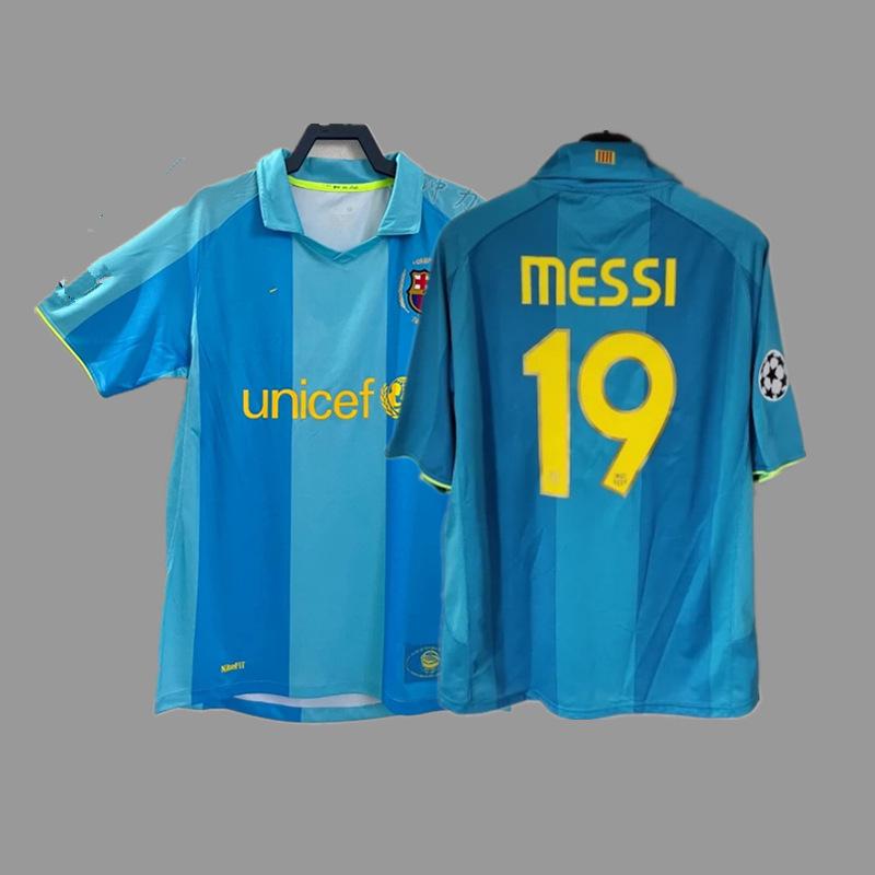 Royal M Barcelona retro jersey football jersey classic nostalgic replica Thai jersey
