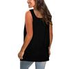 Women's Fashion Summer Sleeveless Solid Color Casual Sexy Thin Cami Tank Top