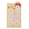 5D Embossed 3D Nail Art Stickers for Kids, Non-Toxic, Odorless, Luminous Princess Wearable Nails.