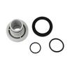 1PC Hose Extension Adapter With Rubber O-rings For Intex Split Hose Plunger Valve Pool Part 1.5in To 1.25in Straight Connector