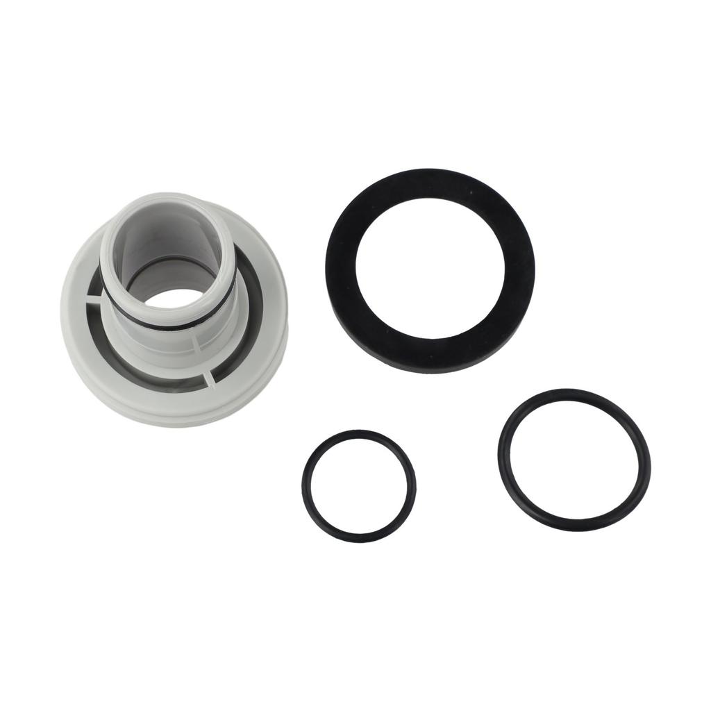 1PC Hose Extension Adapter With Rubber O-rings For Intex Split Hose Plunger Valve Pool Part 1.5in To 1.25in Straight Connector