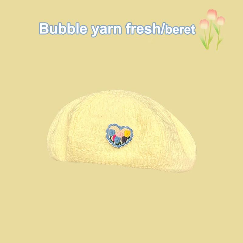 

1Pc Summer Thin Beret Painter Hat Everything Fresh Sweet Octagon Light Hat