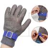Schnittfeste Küchenhandschuhe Level 5 mit Metallschnalle und Stahldrahtschutz