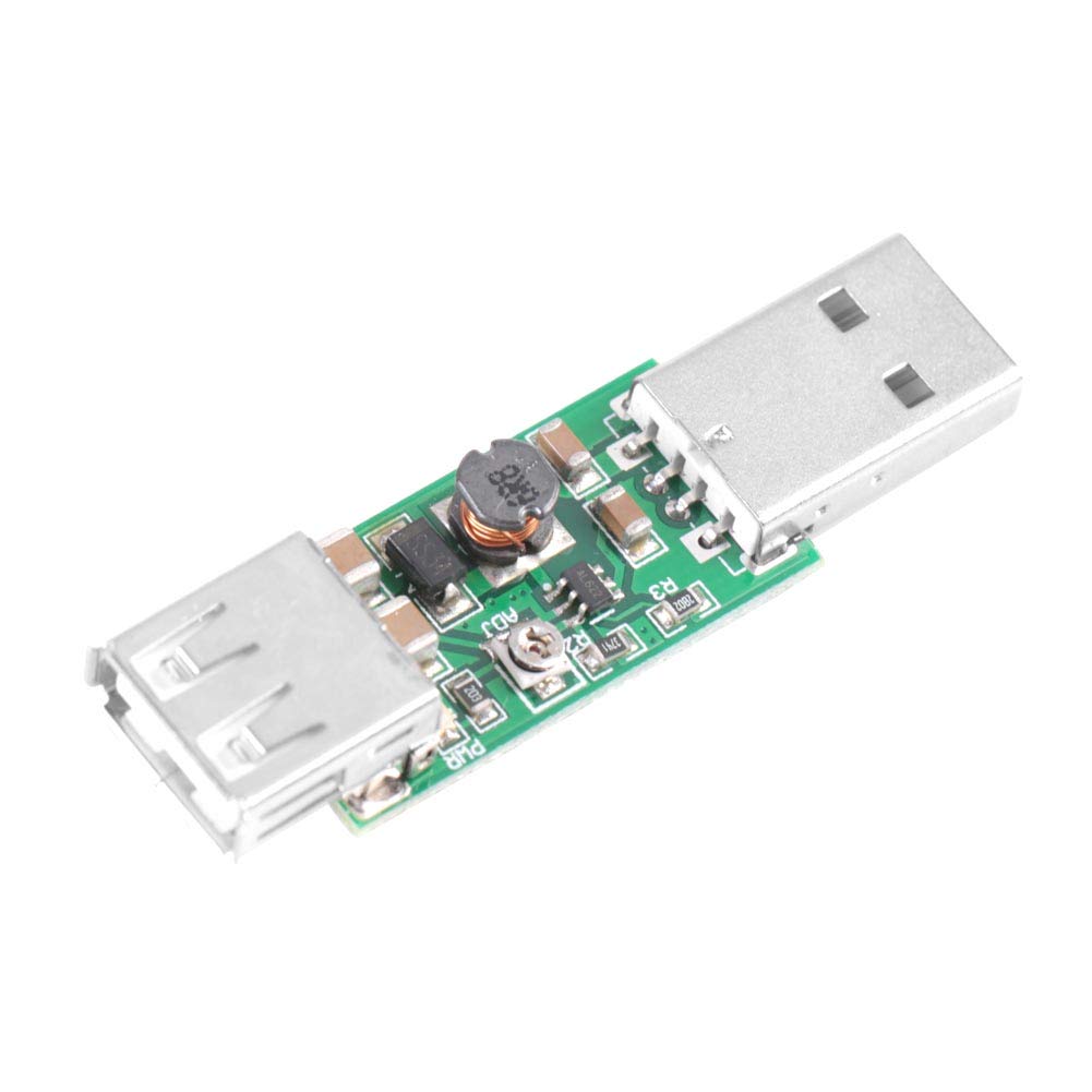 Boost Converter Module Adjustable Output DC-DC Step Up Converter Board USB To USB 5V To 6-15V Power Supply Transformer Module