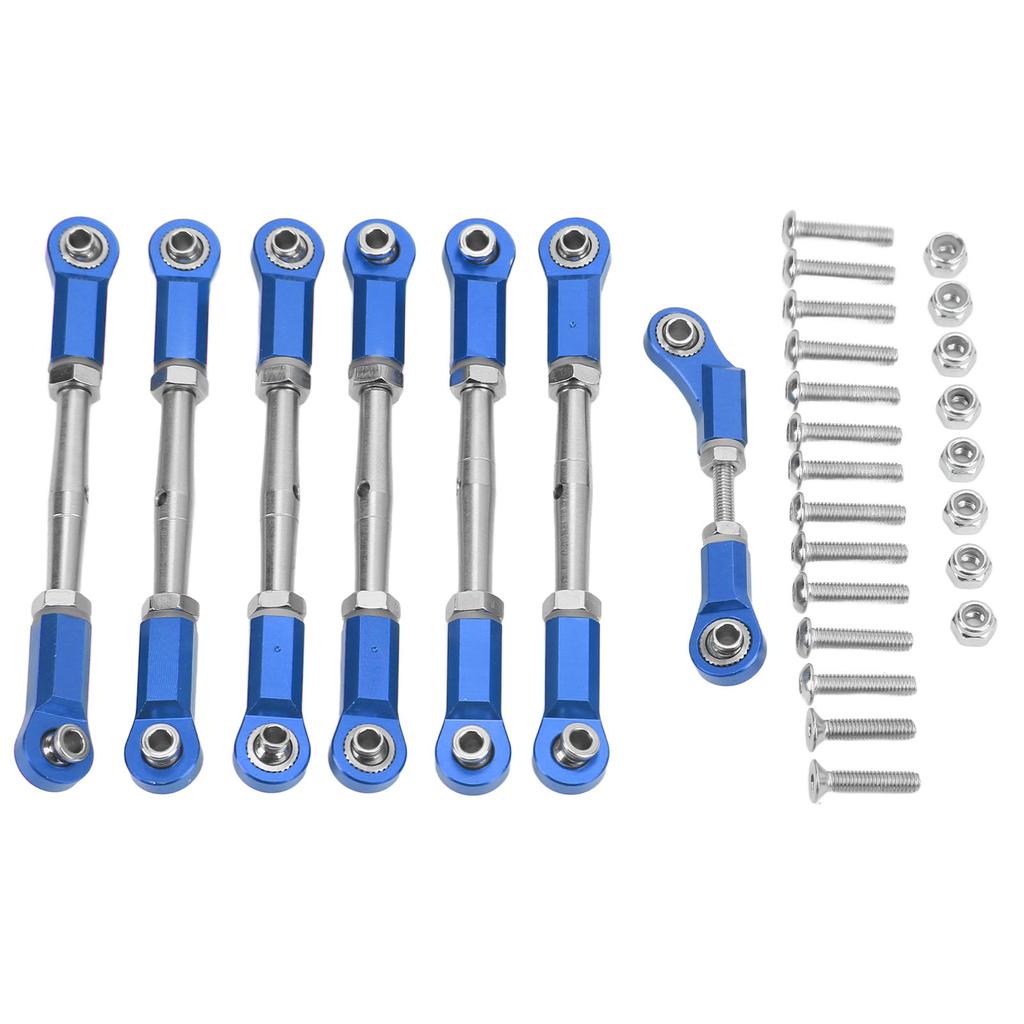 RC Pull Rod Aluminum Alloy Pull Rod for   for Rustler for Slash 4 Wheel Drive 1Celsius10 RC Car