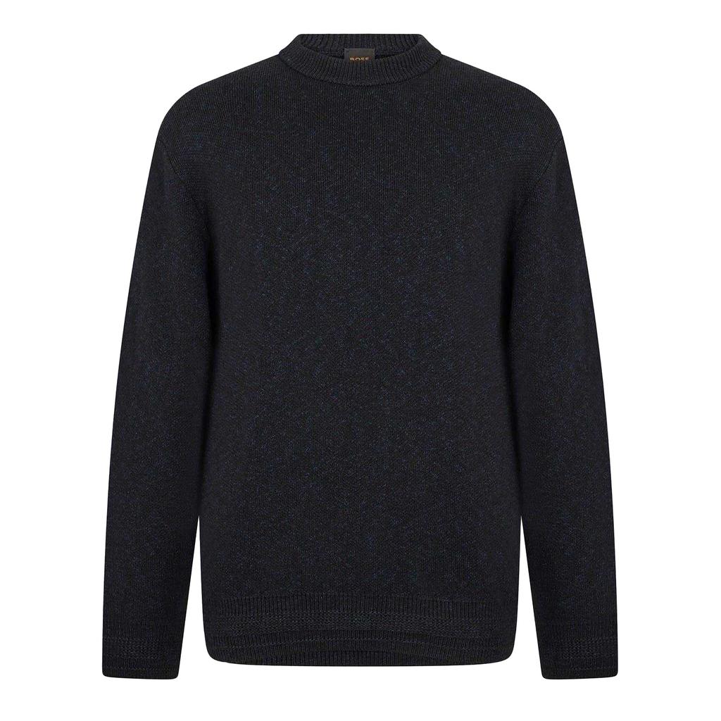 BOSS Mens Kokoage Ribbed Regular Jumper