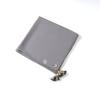 Pure Color Pearl Chiffon Square Scarf For Women Ins Style