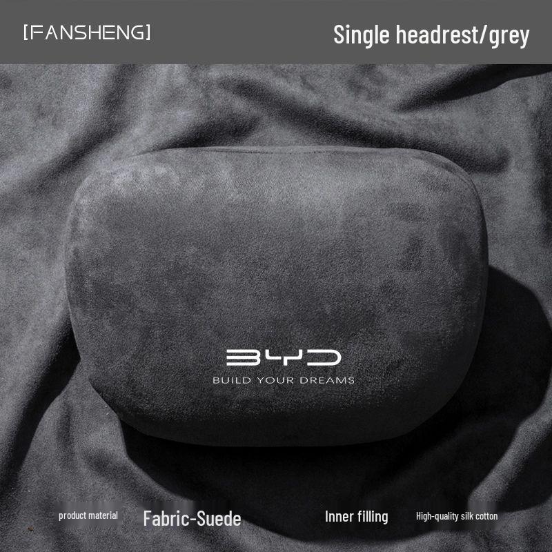 Neck Pillow for BYD Song Plus DM-i, Qin Plus, Tang, and Han EVs - Car Headrest Support