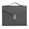 CAWKAY Business Bag with Lockable Dial Combination Closure, Carrying Case, File Storage, Security, Important Documents, Confidential Information, Docu