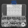 600pcs Flat Washer 304 Stainless Steel Washers Assortment Set Value Kit